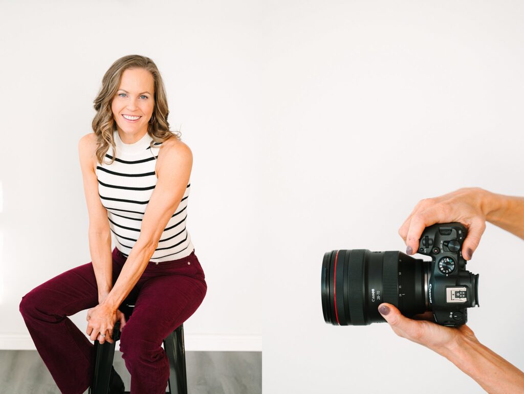 Confident portrait of photography mentor – coaching brand photography
