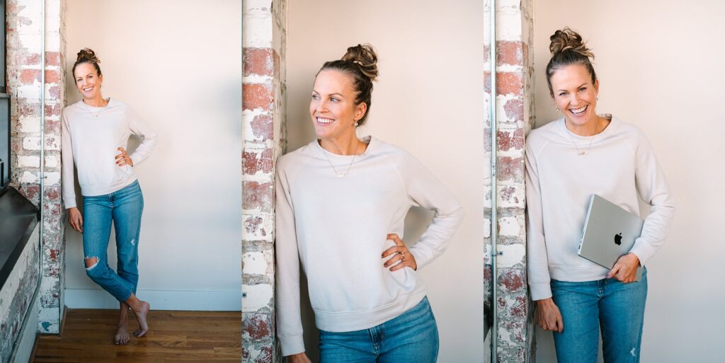 Confident portraits of photography mentor – coaching brand photography
