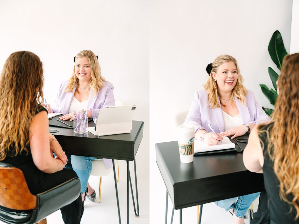 Lex meeting with a client – personalized financial guidance imagery